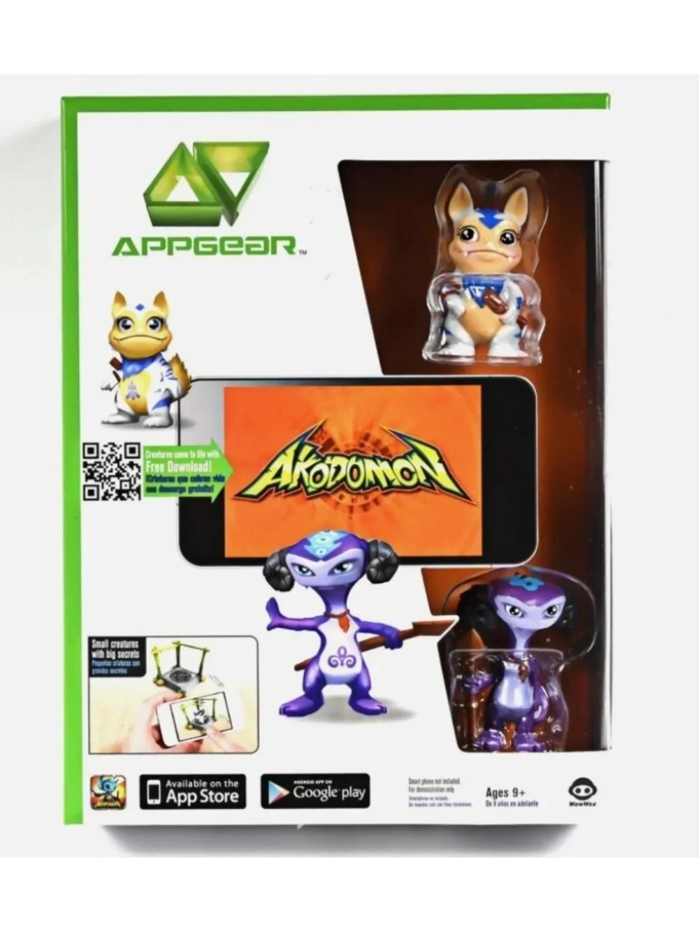 Mobile Game AKODOMON Set of 3 Appgear iPad iPhone Android Tiki & Snubbs New